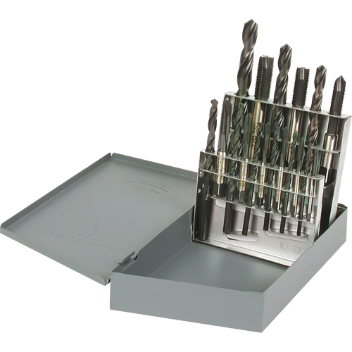 Jeu de tarauds manuels & forets, 18 morcea Nassau Supply