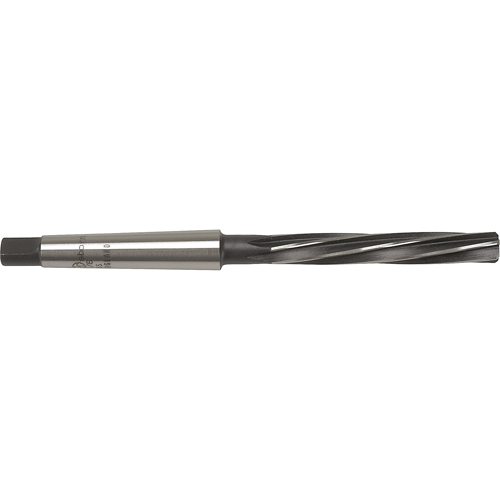 Chucking Reamer, 1/8", Spiral Flute, High Speed Steel, Taper Shank Nassau Supply