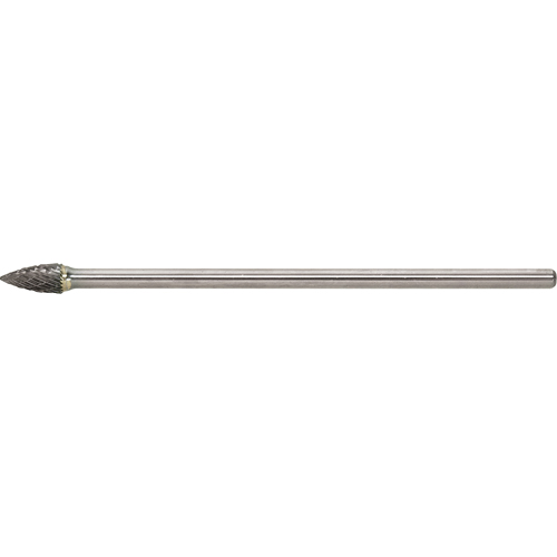 Solid Carbide Burr, SG-1L6, 1/4" Dia., 1/4" Shank, 1/2" Depth of Cut Nassau Supply