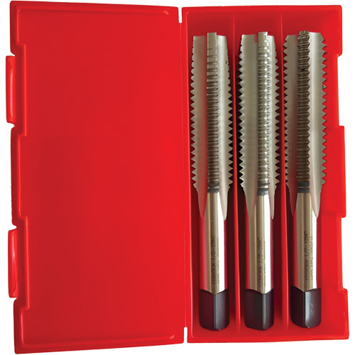 Jeu de tarauds manuels Warwick 1/213 NC, 3 mrcx. Nassau Supply