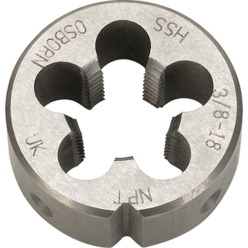 Fili&egrave;re &agrave; tuyaux, Filet de 1-1/4"-11,5, Acier rapide Nassau Supply