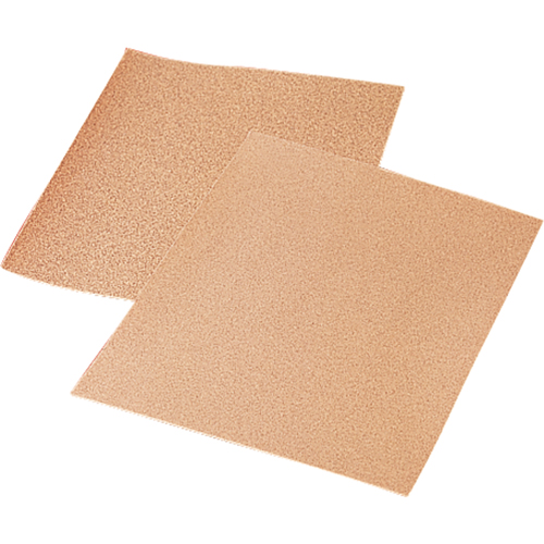 Papier abrasif de production 346u/346, 9" x 11", Grain P80, Oxyde d'aluminium Nassau Supply