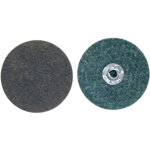 Disque de pr&eacute;paration de surface verrouillable &agrave; remplacement rapide, 7" dia., Grain Tr&egrave;s fin, Oxyde d'aluminium Nassau Supply