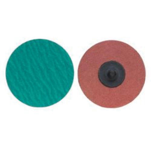 Quick-Change Cloth Disc, 1" Dia., 50 Grit, Zirconium Nassau Supply