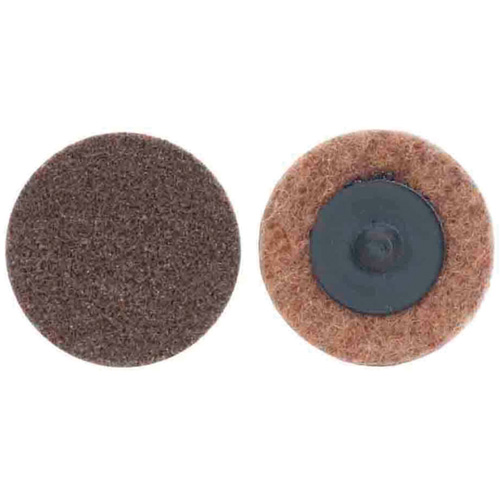 Non-Woven Quick-Change Discs, 2" Dia., Extra Coarse Grit, Aluminum Oxide Nassau Supply