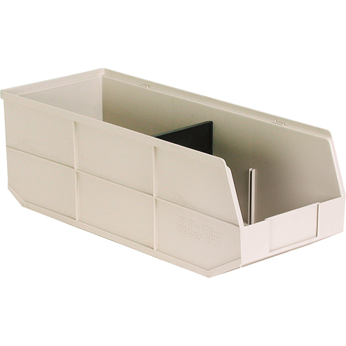 1800 Series Akro-Bin, 8-1/4" W x 7" H x 20-1/2" D, Beige Nassau Supply
