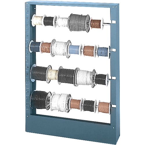 Wire Spool Racks, Starter, 6" W x 26-1/8" D x 37-1/8" H Nassau Supply