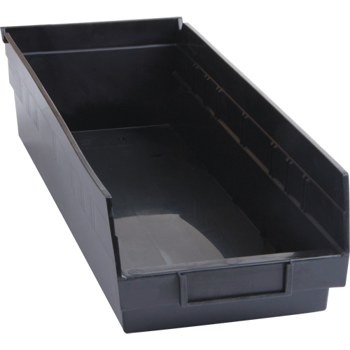 Recycled Shelf Bins, 6-5/8" W x 17-7/8" D x 4" H, 40 lbs. Capacity Nassau Supply