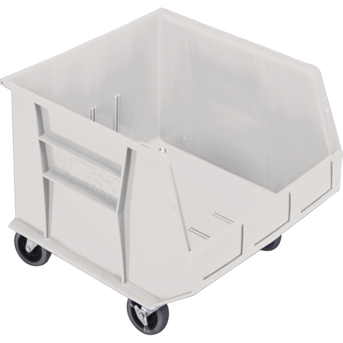 Bac mobile, 14" ha x 16-1/2" la x 18" p, Capacit&eacute; de 75 lb, Ivoire Nassau Supply