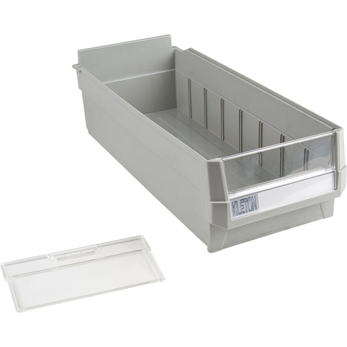 Replacement Drawer for KPC-HD Heavy-Duty Parts Cabinets, Plastic, 6-1/2" W x 14-4/5" D x 4" H, Grey Nassau Supply
