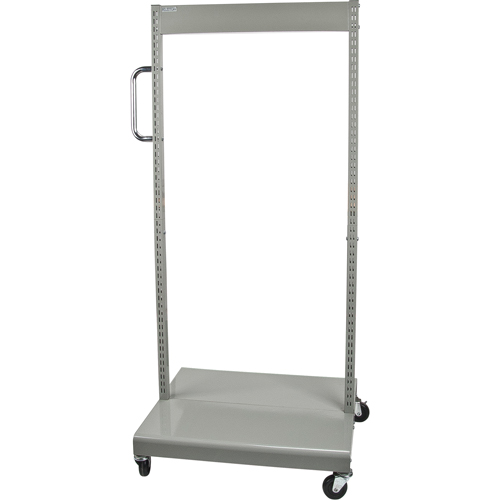 Servante mobile de bacs &agrave; plateaux inclinables - chariot seulement, &agrave; deux c&ocirc;t&eacute;s, 26-1/4" la x 22" p x 57-1/2" h Nassau Supply