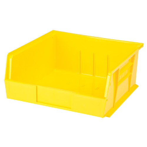 Stack & Hang Bin, 11" W x 5" H x 10-7/8" D, Yellow Nassau Supply