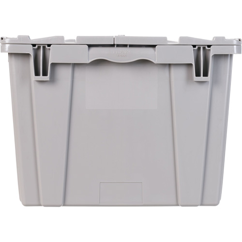 Bac emboîtable FP243C FliPak, 26,9" x 16,9" x 12,1", Gris Nassau Supply
