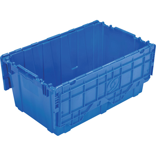 Bac emboîtable FP243C FliPak, 26,9" x 16,9" x 12,1", Bleu Nassau Supply