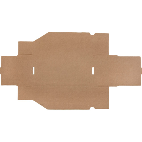 Boîtes profondes en carton ondul&eacute;, 5-3/4" la x 11-1/4" p x 4-1/2" h, Beige Nassau Supply