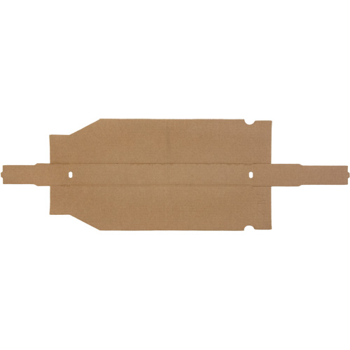 Boîtes profondes en carton ondul&eacute;, 2-7/8" la x 17-1/4" p x 4-1/2" h, Beige Nassau Supply