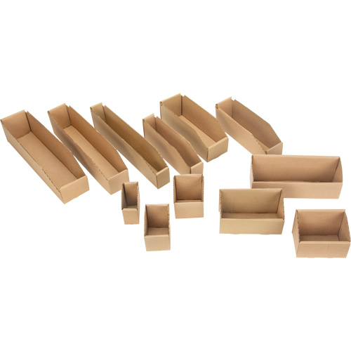Diviseurs amovibles profonds en carton ondul&eacute; Nassau Supply