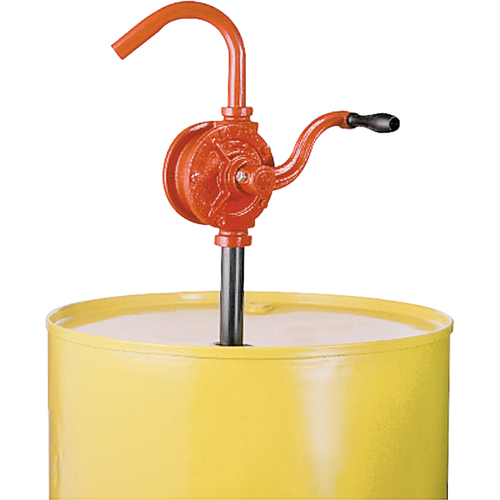 Rotary Drum Pump, Cast Iron, Fits 15-55 Gal., 7.5 Gallons/100 Revolutions Nassau Supply