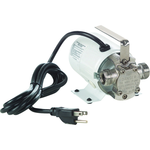 Pompes de transfert &agrave; amorçage automatique, non submersibles en laiton plaque - Pompe seulement, 115 V, 360 gal./h, 1/10 CV Nassau Supply