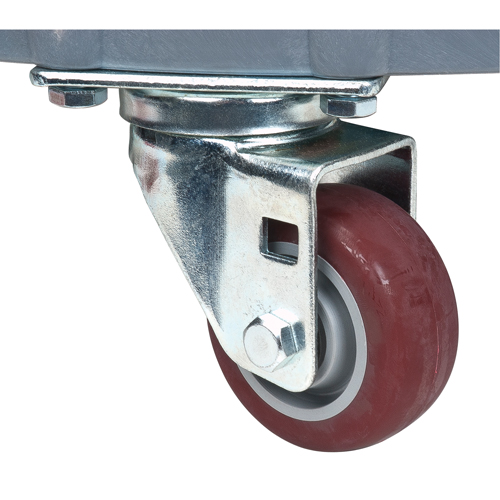 Leak Containment Drum Dolly, 24.25" dia. X 7.625" H, 1.5 US Gal. Spill Cap. Nassau Supply
