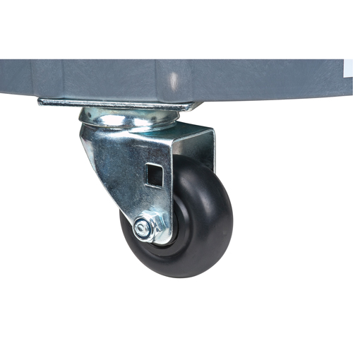 Socle roulant pour baril de confinement des fuites, 24,25" dia. X 7,625" h, Cap. de d&eacute;versement 1,5 gal. US Nassau Supply