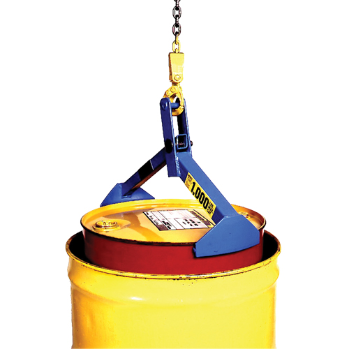 Drum & Overpack Lifter, 55 -85 US gal. (45 -70 Imperial Gal.), 1000 lbs./454 kg Cap. Nassau Supply