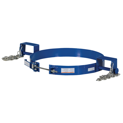 Tilting Drum Ring, 55 US gal. (45 Imperial Gal.) Drum Size, 1200 lbs./544 kg Cap. Nassau Supply