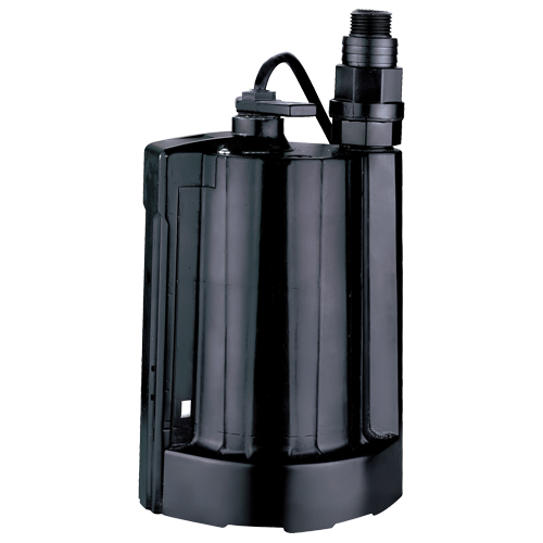 Automatic Submersible Utility Pump, 1/3 HP, 2160 GPH, 115 V, 4 A Nassau Supply