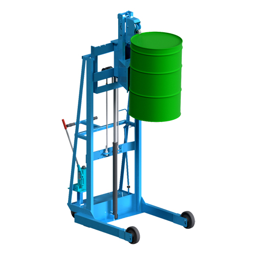 Vertical-Lift MORSPEED Drum Stacker, For 30 - 85 US Gal. (25 - 70 Imperial Gal.) Nassau Supply