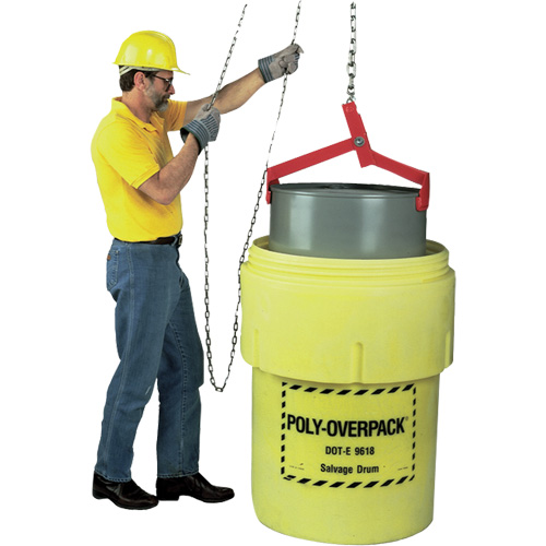 Drum Lifter, 85 US gal. (70 Imperial Gal.) Drum Size, 1000 lbs./454 kg Cap. Nassau Supply