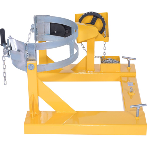 Fork Mounted Drum Carrier, For 55 US Gal. (45.8 Imperial Gal.) Nassau Supply