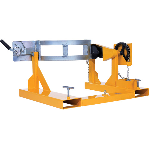 Fork Mounted Drum Carrier, For 55 US Gal. (45.8 Imperial Gal.) Nassau Supply