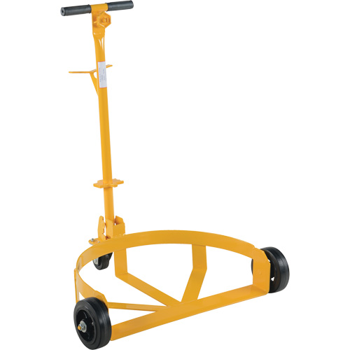 Chariot &agrave; profil bas pour barils, Fabriqu&eacute; en Acier, 30 - 55 gal. US (25 - 45,8 gal. imp.) Nassau Supply
