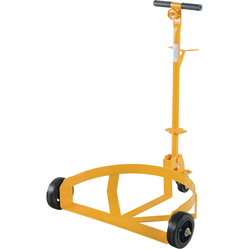 Chariot &agrave; profil bas pour barils, Fabriqu&eacute; en Acier, 30 - 55 gal. US (25 - 45,8 gal. imp.) Nassau Supply