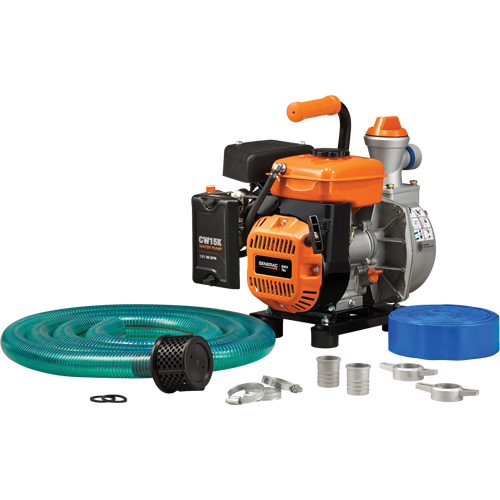Trousse de pompe &agrave; eau propre, 80 gal./min, 79 cc, 4 cycles OHV Nassau Supply