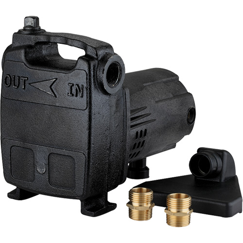 Portable Cast Iron Transfer Pump, 115 V, 950 GPH, 1/2 HP Nassau Supply