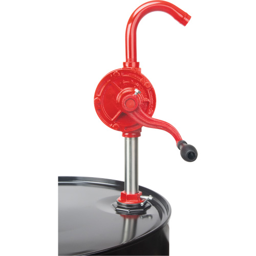 Rotary Type Drum Pump, Cast Iron/Steel, Fits 30-55 Gal., 8 oz./Stroke Nassau Supply