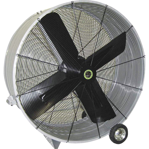 Belt Drive Drum Fans, Industrial, 1 Speed, 48" Diameter Nassau Supply
