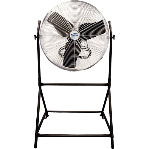 Roll-About Air Fan, Industrial, 3 Speed, 24" Diameter Nassau Supply