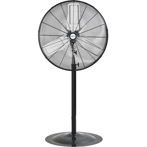 Oscillating Pedestal Fan, Heavy-Duty, 2 Speed, 30" Diameter Nassau Supply