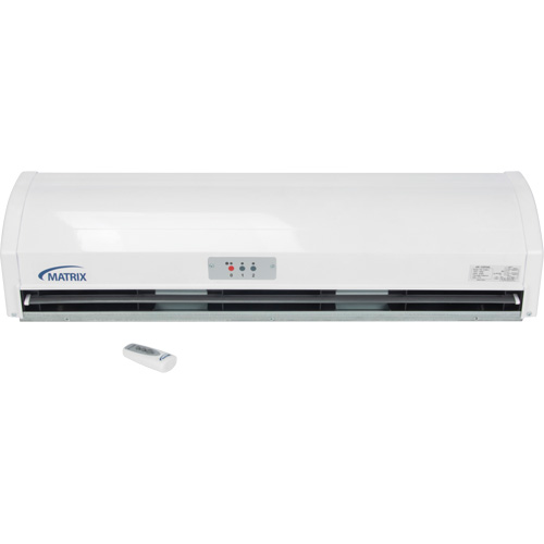 Rideau d'air avec t&eacute;l&eacute;commande, 2 vitesses Nassau Supply