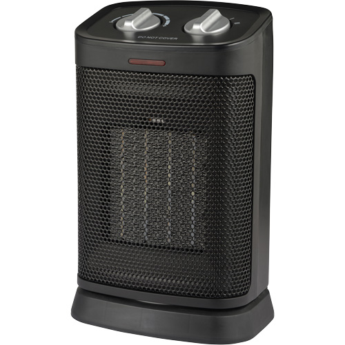 Oscillating Heater, Ceramic, Electric, 5200 BTU/H Nassau Supply