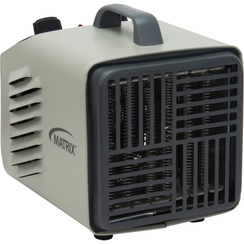 Radiateur portatif m&eacute;tallique datelier avec thermostat, Soufflant, &eacute;lectrique Nassau Supply