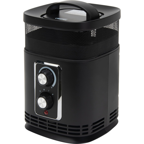 360 Degree Surround Portable Heater, Ceramic, Electric, 5200 BTU/H Nassau Supply