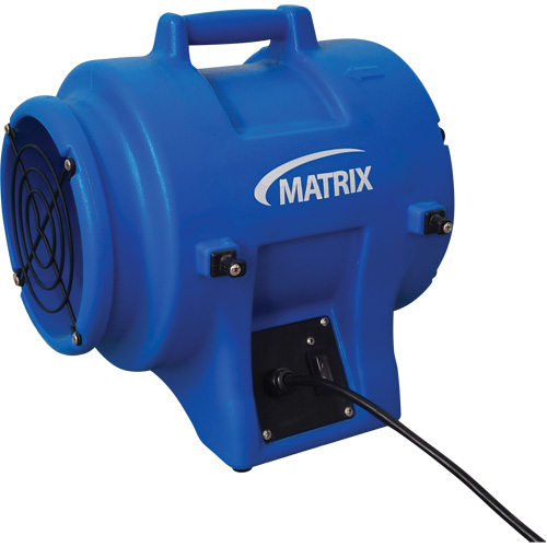 8" Air Blower with 25' Ducting & Canister, 1/4 HP, 816 CFM Nassau Supply