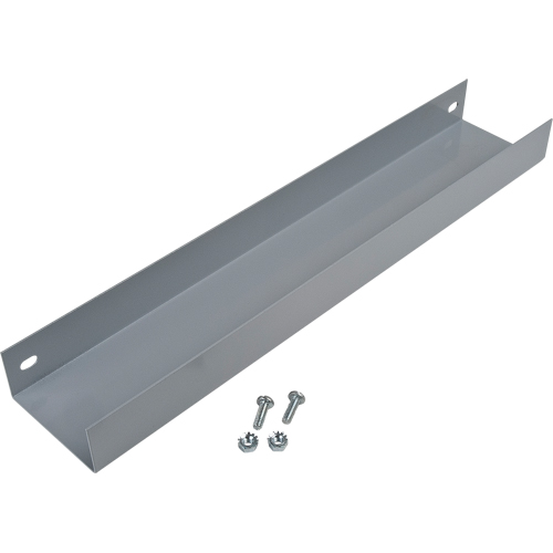 Armoires robustes &agrave; portes creuses - Tablette additionnelle, 18" x 6", Capacit&eacute; de 35 lb, Acier, Gris Nassau Supply