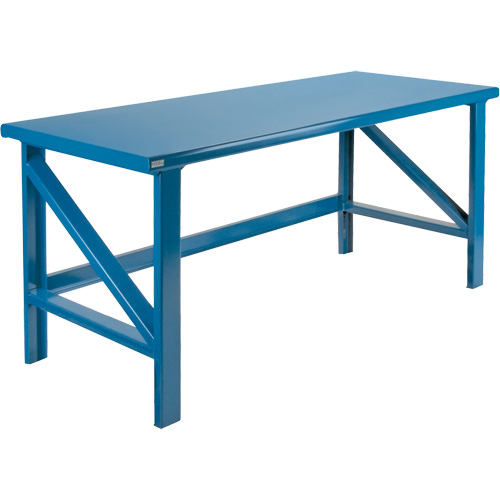Extra Heavy-Duty Workbenches - All-Welded Benches, Steel Surface Nassau Supply