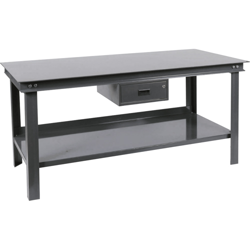 Heavy-Duty Workbench, 72" W x 36" D x 34" H, 14000 lbs. Capacity Nassau Supply