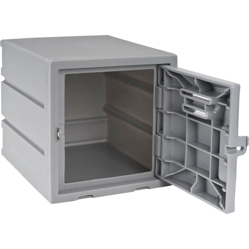 Locker, 12" x 15" x 12", Grey, Assembled Nassau Supply