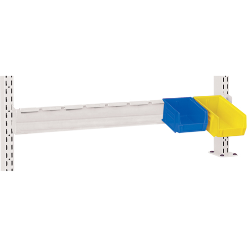 Accessoires pour &eacute;tablis du syst&egrave;me Nexus - Rails pour bacs en plastique Nassau Supply